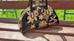 Оригинальная и уникальная сумка для роскошных женщин. Черный...