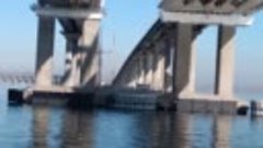23 февраля 2019, Крымский мост, под аркой