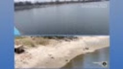 Каховское водохранилище: Первое видео – март 2023, второе – ...