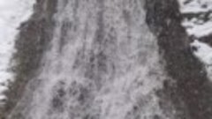 водопад на реке Мезмай Лаго Наки 23 марта