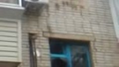 Взрыв газа в Хабаровске,дом напротив...