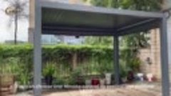 Kakadu Aluminum Louver Pergola with Zip Track Outdoor Blinds...