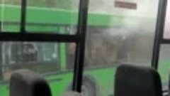 Тюмень: горит автобус