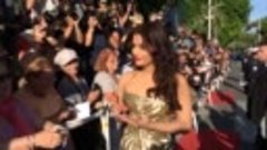 Driving through Cannes with Aishwarya