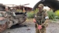 Уставший Т-72 ВСУ в Новодонецком