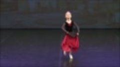 7-летняя балерина исполняет итальянский танец &quot;Тарантелла&quot;
