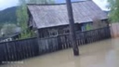 Наводнение в г. Абазе. Хакасия.