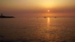 Анапа, закат в Анапе, пляж Большой Утриш 26 июля 2023 г
