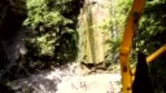 Тенгинские водопады, канатная дорога