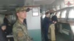 Корабли ВМФ России и ВМС Китая приступили к совместному морс...