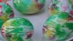 Как покрасить яйца - 2 необычных способа на Пасху