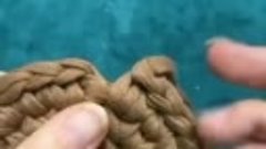 🧶 Видео о том, как незаметно закончить круг при вязани