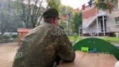 Боец СВО приехал проводить дочь в школу 1 сентября в Подольс...