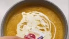 Тыквенный крем-суп за 25 мин