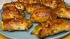 Закуска из мясных рулетиков с картофелем ( рецепт )