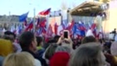 Масштабный концерт на главной площади столицы Крыма!