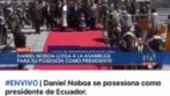 Эквадор. Песня День Победы на инаугурации президента