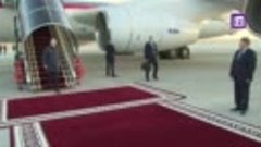 Путин прибыл в Киргизию