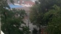 Дождик в Ростове-на-дону в последний день июля