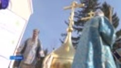 Купола подняты на храм в Чугуевке в праздник Покрова Пресвят...