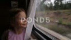 Little Girl On Train 7