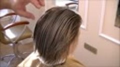 Женская стрижка градуированный Боб_ women haircut
