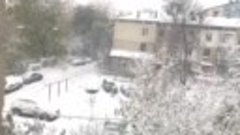 первый снег в Кишинёве ЖД вокзал, zaharcenco.ru, 26 ноября 2...