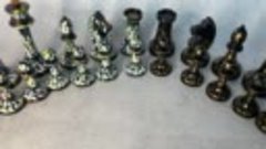 Шахматные фигуры « Каллиграфия», ручная роспись
