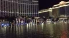 Поющие фонтаны в Лас-Вегасе 