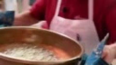 Процесс приготовления  карамелек