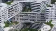 Футуристичный жилой комплекс в Сингапуре