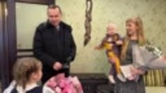 Губернатор Вадим Шумков поздравил детей погибшего на СВО кур...