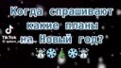 Планы на Новый год!)😎😄👍🎊🎉📆