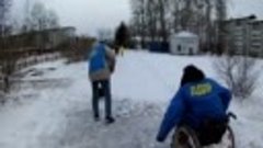 Добрый челлендж по уборке снега на улицах города от ЛДПР