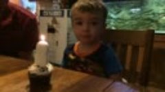 Kid Cant Blow Out Candle (HD)