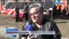 Школе Верхнего Фиагдона подарили солнечную электростанцию