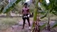 Легенда К-1  Буакав Пор Прамук ломает банановое дерево ногой