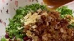 Взрывной салат в стиле Грузии