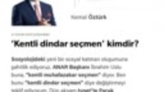 Kemal Öztürk - ‘Kentli dindar seçmen’ kimdir؟ - 21.11.2018