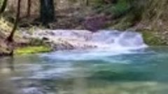 Абхазия, Ольгинские водопады (начало марта, ВЕСНА-2024)