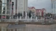танцующий фонтан в г.Саранск.