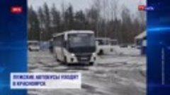 Лужские автобусы уходят в Красноярск