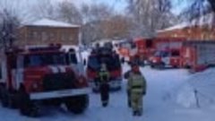 Ивановские пожарные тушат возгорание на  «Красной Талке»