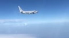 Перехват истребителем Су-27 самолета-шпиона из США