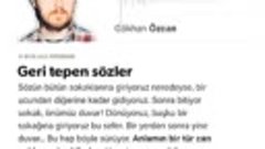 Gökhan Özcan - Geri tepen sözler - 31.10.2019
