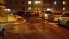 Взорвали петарду во дворе