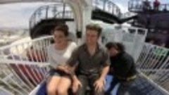 Husband Scares Terrified Wife On Vegas Thrill Ride