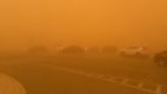Песчаная буря в Амурской области