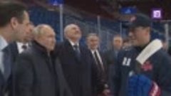 Владимир Путин побывал на СКА Арене в Сантк-Петербурге