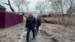 Последствия паводка в Петропавловске